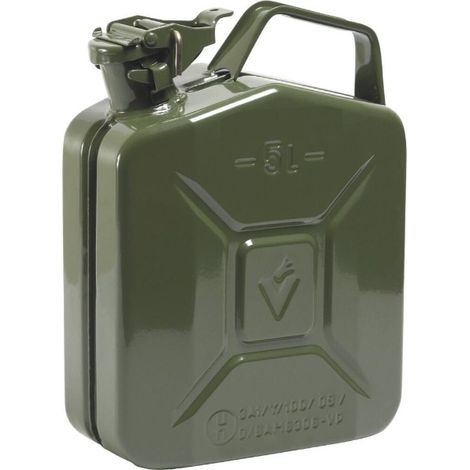 Jerrican metal US Norme UN 5L vert