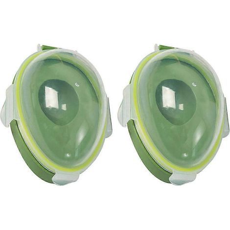 Set mit 2 Haushalts-Avocadoschutzhüllen, strapazierfähig, für empfindliche Avocados – 14,50 x 11,00 x 8,00 cm (1/4)