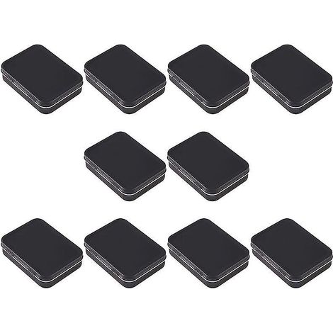 10 mini boîtes rectangulaires