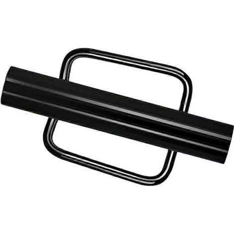 Support de fixation métallique robuste pour clôture transfrontalière, poteau de clôture avec poignée, enfonce-pieux en U, en acier au carbone. (1/3)