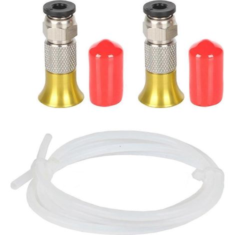 Accessoires pour boîte de séchage de filament d'imprimante 3D : connecteur pneumatique droit PC4-M6, raccord d'alimentation pour tube PTFE 4 x 2,5 mm. (1/5)