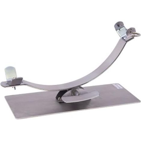 Jamonero FLORES CORTES con balancin pletina 40x6 B inox 17940