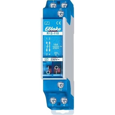 Eltako R12-110-12V relé electromecánico 12V 8A