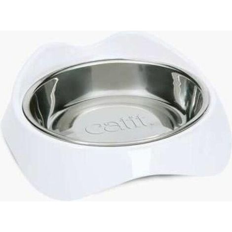 Cat-it Pixi Fressnapf weiß 200 ml für Katzen