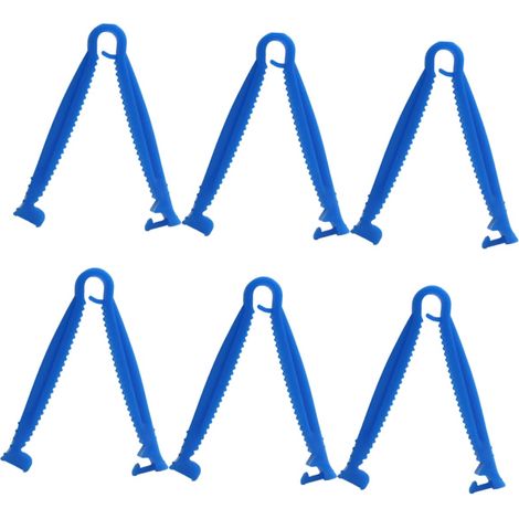 1 ensemble Kit Clips Cordon Ombilical Jetables pour Animaux de Bétail Outils de Reproduction Animale Sécurisés et Pratiques (1/5)