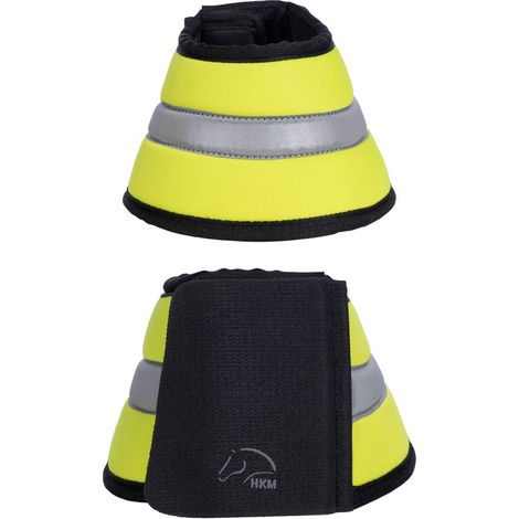 Cob, Giallo neon: Paraglomi per cavalli modello Reflective in softoprene con inserti catarifrangenti