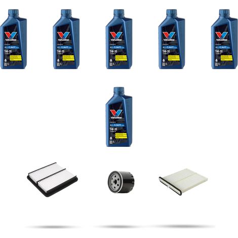 Kit tagliando 3 FILTRI e 6L OLIO compatibile con Mazda 6 (GJ) 2.5 Skyactiv-G 141kw dal 2013 (1/5)