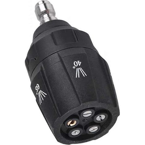 Pistolet court pour nettoyeurs haute pression, pistolet de nettoyeur haute pression de 4000 PSI avec buse 5 en 1 et raccord de tuyau M22, pour voiture