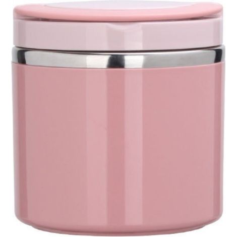 Recipiente térmico para comida de bebé, 630 ml, con tapa y asa, gran capacidad, fabricado en acero inoxidable, ideal para sopas para dos niños. (1/5)