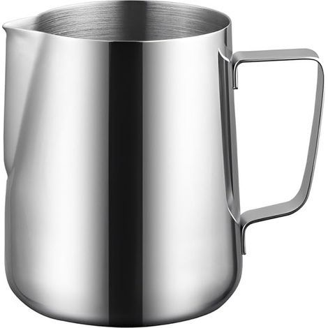 Pichet à lait de 150 ml en acier inoxydable - Accessoire Barista - Idéal pour expresso, cappuccino et latté (1/5)