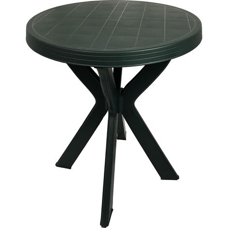 Gartentisch Don Rund Grün Ø70xH72cm-MDON023VE (1/3)