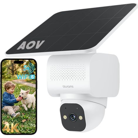 4k Wireless Solar Surveillance Camera 24h Recorder (1/5)