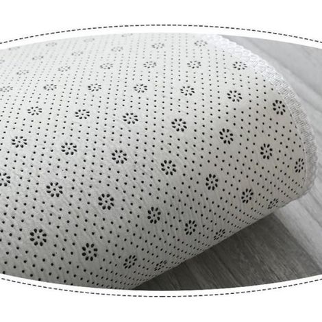 Tapis Rond - Tapis Shaggy - Diamètre 120 Cm - Gris - Polyester - Pour Salon Chambre Balcon - 1 Pièce (1/3)
