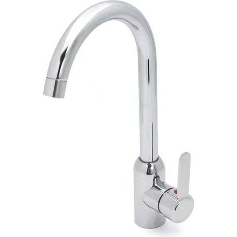 Robinet de lavabo avec bec pivotant à 360°, mitigeur de lavabo, robinet mélangeur pour lavabo (1/4)
