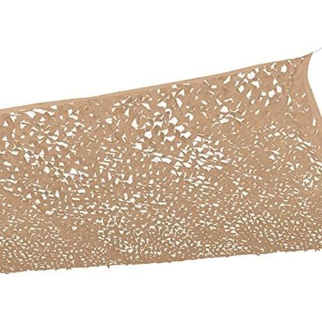 GENERIC-Voile d'ombrage rectangulaire Design ombrière Camouflage 3x4 M Sable (1/5)