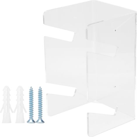 Support mural double pour skateboard, étagère de rangement pour longboard, support de garage pour planche à roulettes. (1/5)
