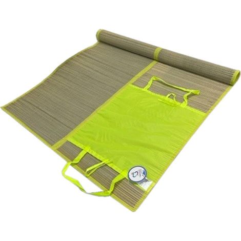 Marbueno Esterilla Con Asa y Bolsillo Color Amarillo 70x180 cm (1/2)