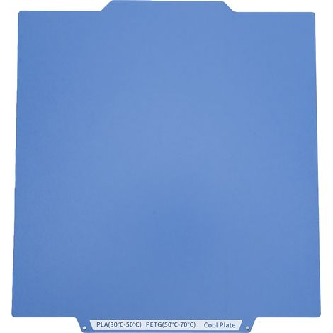 Plaque froide adaptée à l'imprimante 3D Flashforge Creator 5, lit froid d'impression double face à basse température 266x293mm (1/5)