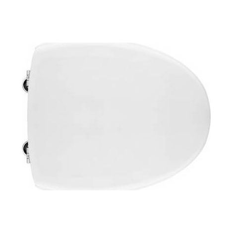 SIÈGE DE WC POUR CIELO VASO LIGHT FORMA 4 Dimensions : Blanc - Charnières à anneaux