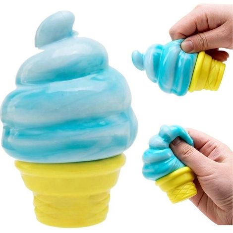 1 jouet en forme de cornet de glace Needoh Nice Cream pour la décompression (1/5)