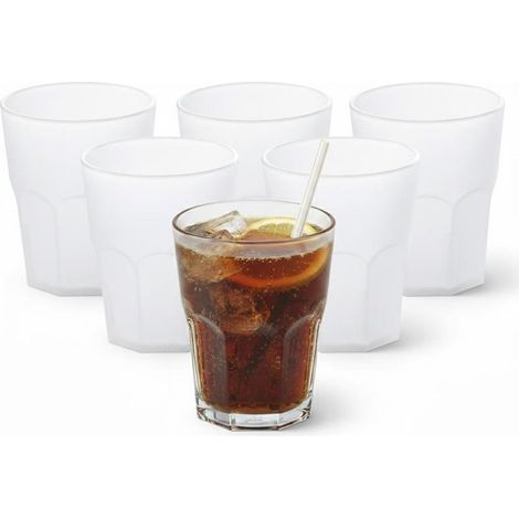 COSMOPLAST Set 6 bicchieri Acqua da 30 cl impilabili resistenti 100 Made (1/5)