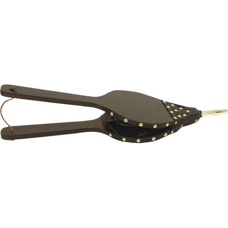 Soufflet en bois et simili cuir (1/4)