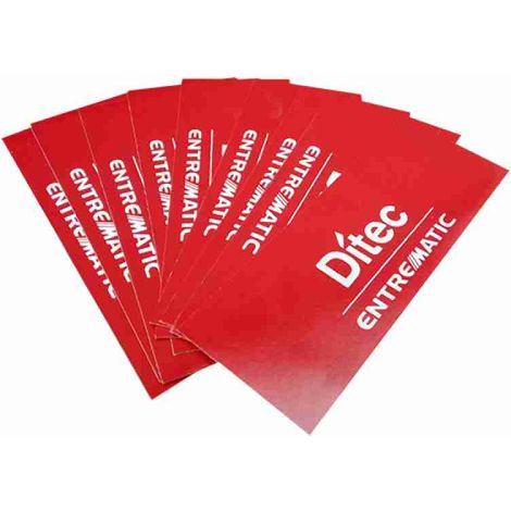 Kit QIKC 10 Reflectores Para Automatismos Qik 4E/7Eh Ditec Qikc Automation