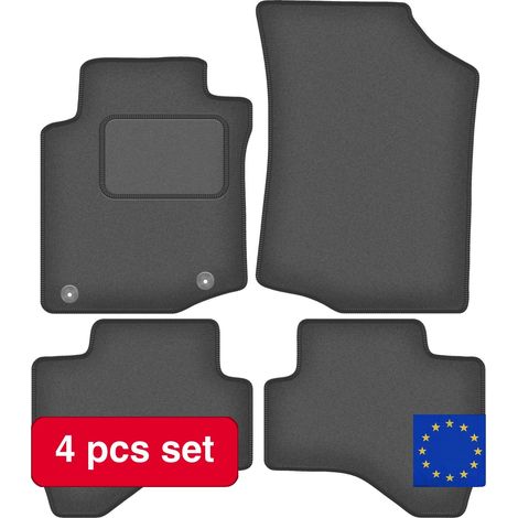 Autofußmatten, maßgeschneiderte Passform, langlebiger Schutz, grau (1/5)