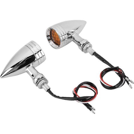 Motorrad-Blinkerlampe im Retro-Stil mit LED-Blinker, passend für Honda