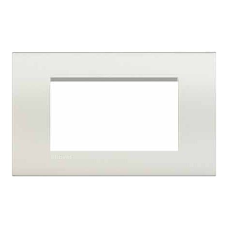 Lna4804Bi Plaque Quadra 4 Modules Blanche Livinglight (1/2)