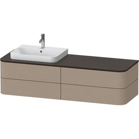 Duravit Happy D.2 Plus Konsolenwaschtischunterbau wandhängend, (1/5)