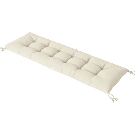 Coussin chaise longue mousse mémoire UV50+ 198x65x13cm Beige