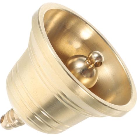 Vintage Brass Door Bell Rustic Hanging Bell for Christmas Decoration Entrance Door Home Decoration Christmas Pendant Bell 3.80 x 3.80 x 3.20 cm (1/5)