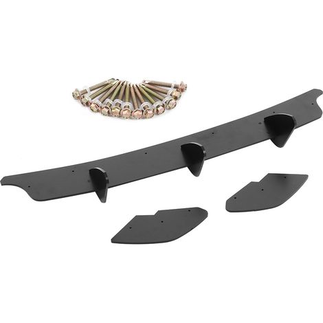 de 3 diffuseurs de pare chocs arrière noir mat avec (1/4)