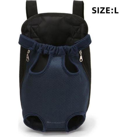 Sac à Dos - Non spécifié - Modèle non spécifié - Tissu élastique - Pour Petit Chien - Bleu Marine-Ywey (1/5)