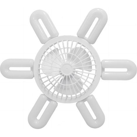Deckenventilatoren mit Licht, E27-Deckenventilatorlampe, E27-Ventilatorleuchte, Deckenventilator mit Licht und Fernbedienung, leiser Deckenventilator mit 60-W-LED-Lampe (1/5)
