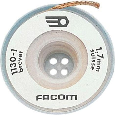 Tresse à dessouder, Facom, 1600mm x 1.6mm ( Prix pour 1 ) (1/2)
