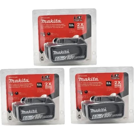 Batería recargable, 18V 6000mAh, compatible con diversas herramientas eléctricas, MAX 6Ah x3 (1/2)