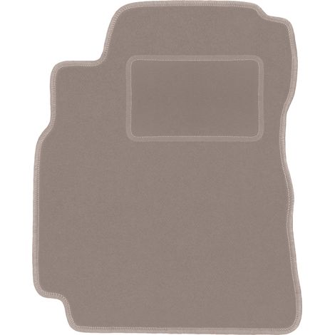 Tappetino conducente beige per: Nissan Primera P12 station wagon, berlina, liftback (2001-2007)