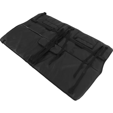 Porte-vélos extérieur de 54 pouces pour hayon avec poches à outils et tapis de protection pour jusqu'à 5 VTT (1/5)