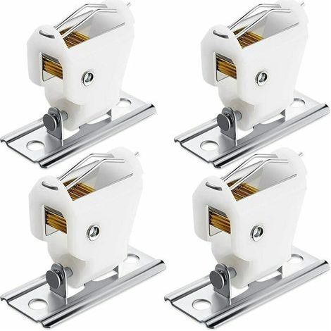Serrure de cordon pour store romain 4 pièces pouvant contenir jusqu'à 3 cordons (1/5)