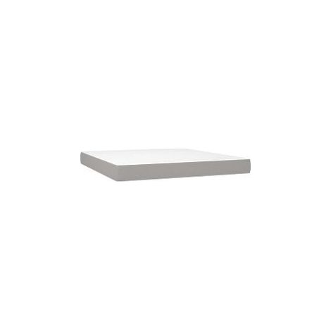 Matelas de lit à ressorts ensachés Gris clair 180x200x20 (1/5)