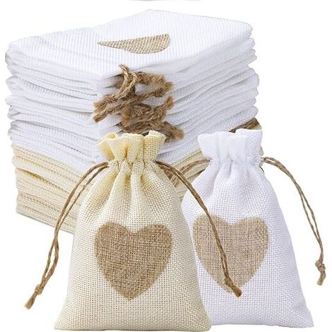 Sacs eNaturel et sûr : sac en toile de jute confortable, pas facile à déchirer, excellente sensation de main, bonne respirabilité, peut être réutilisé pendant longtemps.
Cordon de serrage en coton : l (1/5)