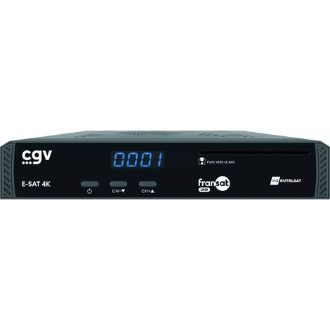 Ricevitore satellitare Transat UHD - E-SAT4K - Cgv (1/4)