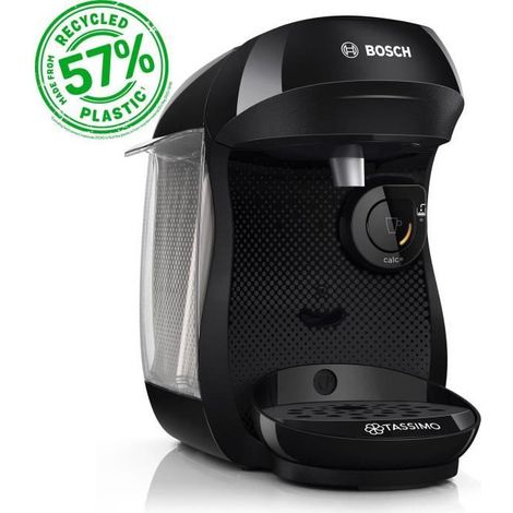 Máquina de café multibebidas - BOSCH - TASSIMO - T10 Happy negro - 1400 W (1/5)