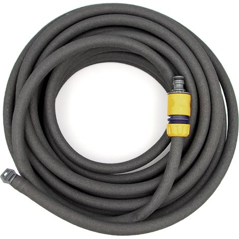 Perlschlauch Schwarz 1/2 Zoll 15 m unter & oberirdisch mit Kupplung (1/5)
