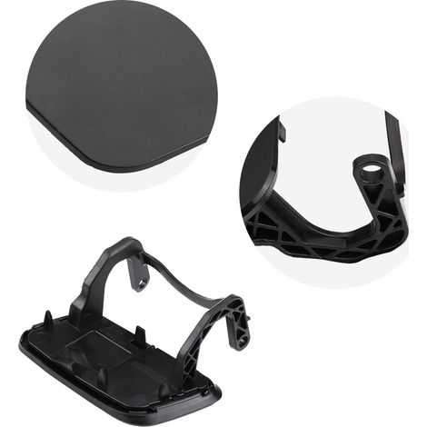 Abdeckung der rechten vorderen Scheinwerferwaschdüse für Audi A4 B8 (2008–2012), Teilenummer 8K0 955 275, schwarze Düsenkappe, OEM-Ersatzteil (1/5)