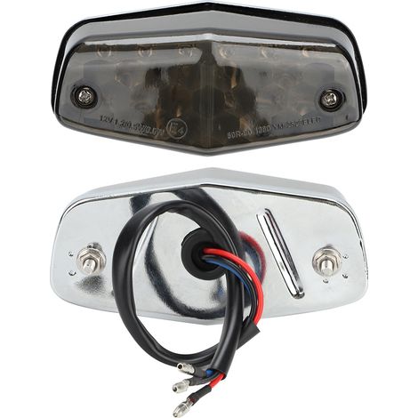 LED-Rücklicht für Motorräder, Feststellbremse, Bremsleuchte, Motorradzubehör, passend für Yamaha, getönte Linse (1/5)