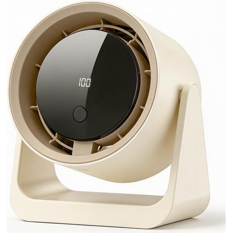 Fan of Desk USB, Mini Fan Quiet to 5 Speeds, Timer 3-6-9H, Gift for summer, Small Fan Portable Powerful for Desk Home Bedroom (1/5)