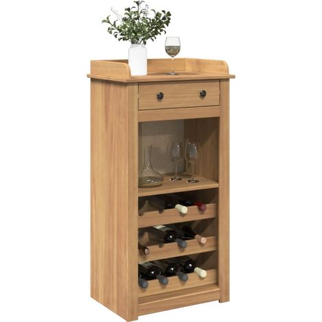 Weinschrank PANAMA 57x40x111,5 cm Massivholz Kiefer
